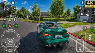 Bmw M4 G82 - Car Parking Driving School Gameplay | 4k Ultra Graphics 😍 screenshot 4