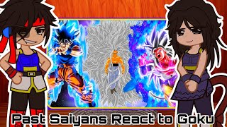 Past Saiyans react to Goku | Part 1 |