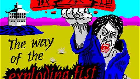 Way of the Exploding Fist, The (Europe) ZX Spectrum Game