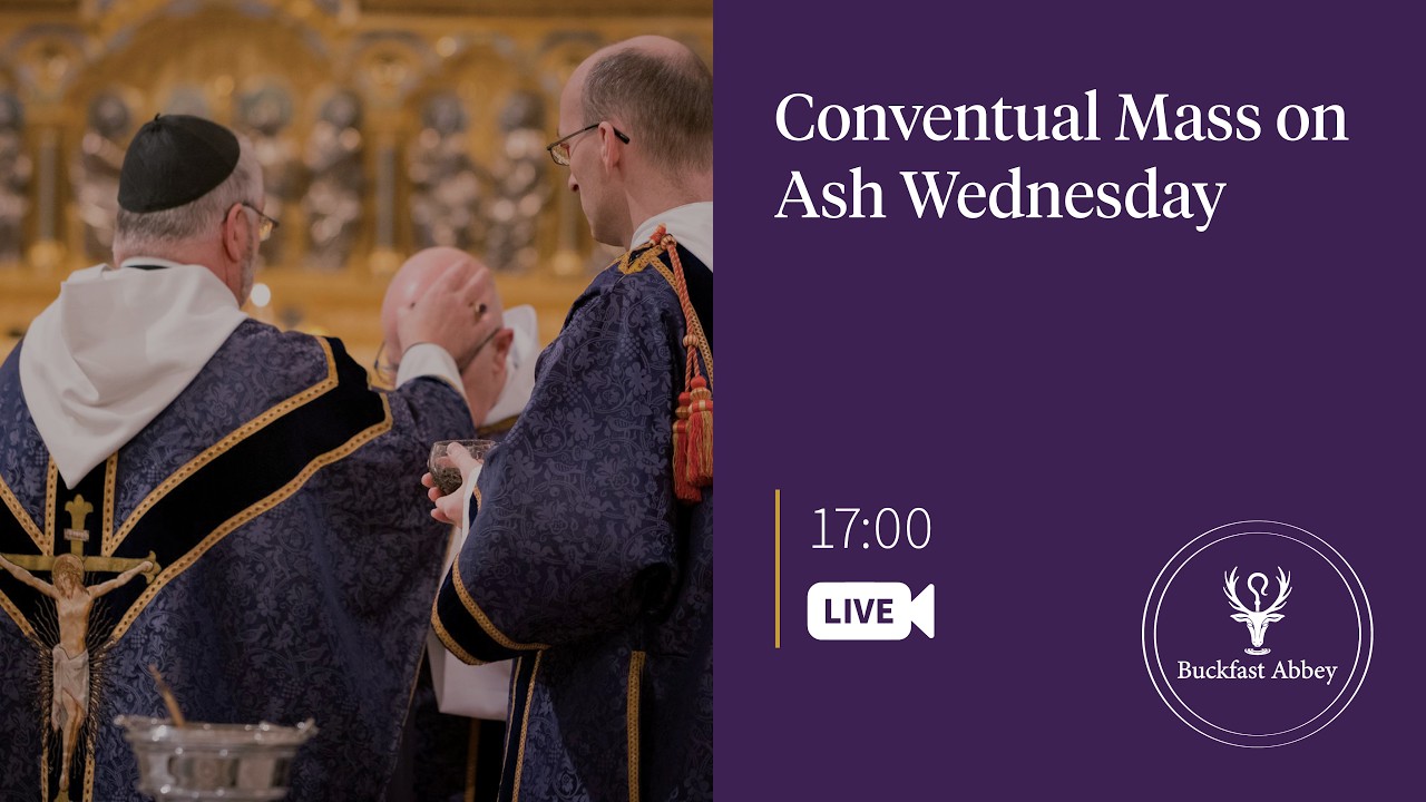 Conventual Mass on Ash Wednesday – 18th February 2026