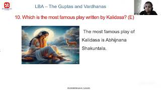 LBA   8th std   Social Science   Guptas and Vardhanas  Q No 10