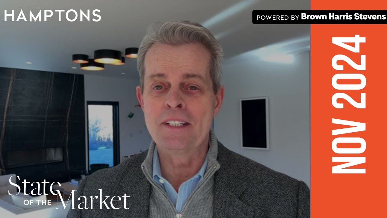 Hamptons State of the Market with Robert Nelson - November 2024 - YouTube