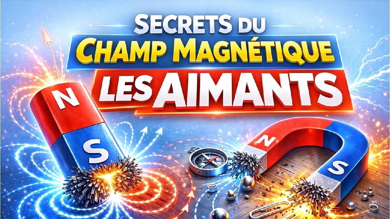 Les AIMANTS : Secret du champs magnétiques