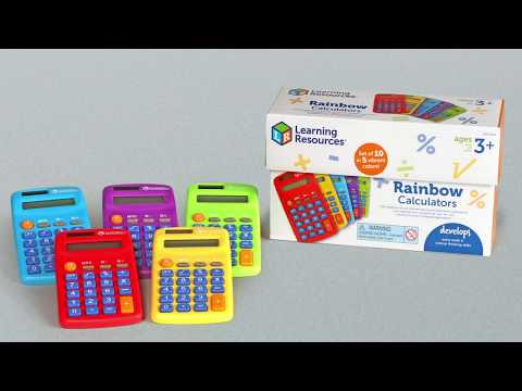 Rainbow Calculators U0026 Storage Chart