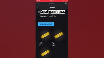 Easy way! To make a Roblox gamepass #roblox #update
