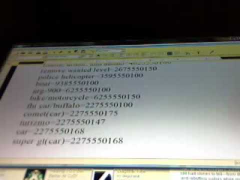 Códigos GTA IV XBOX 360 ou PS3  Elemento Cortante - Verdade na internet