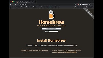 Everything you need to know about Homebrew