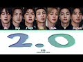 BTS 2 0 Color Coded Lyrics By Yeontani