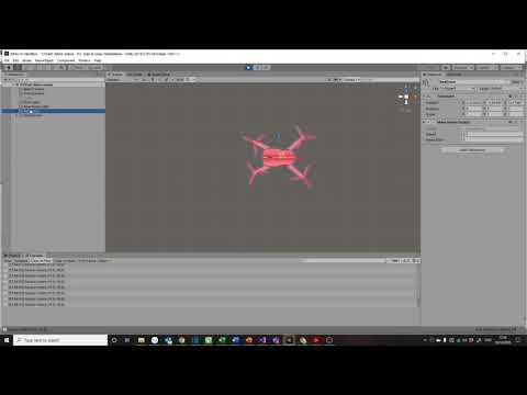OpenCV drone tracking demo in Unity