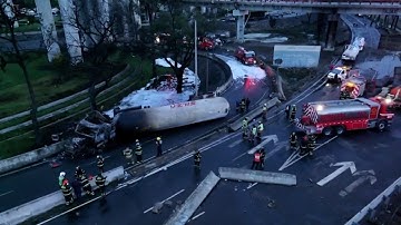Gas truck explosion in Mexico City leaves 4 dead, 90 injured