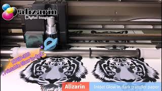 Alizarin Htgd-300 Inkjet Glow In Dark Printable Heat Transfers Paper For Fabric