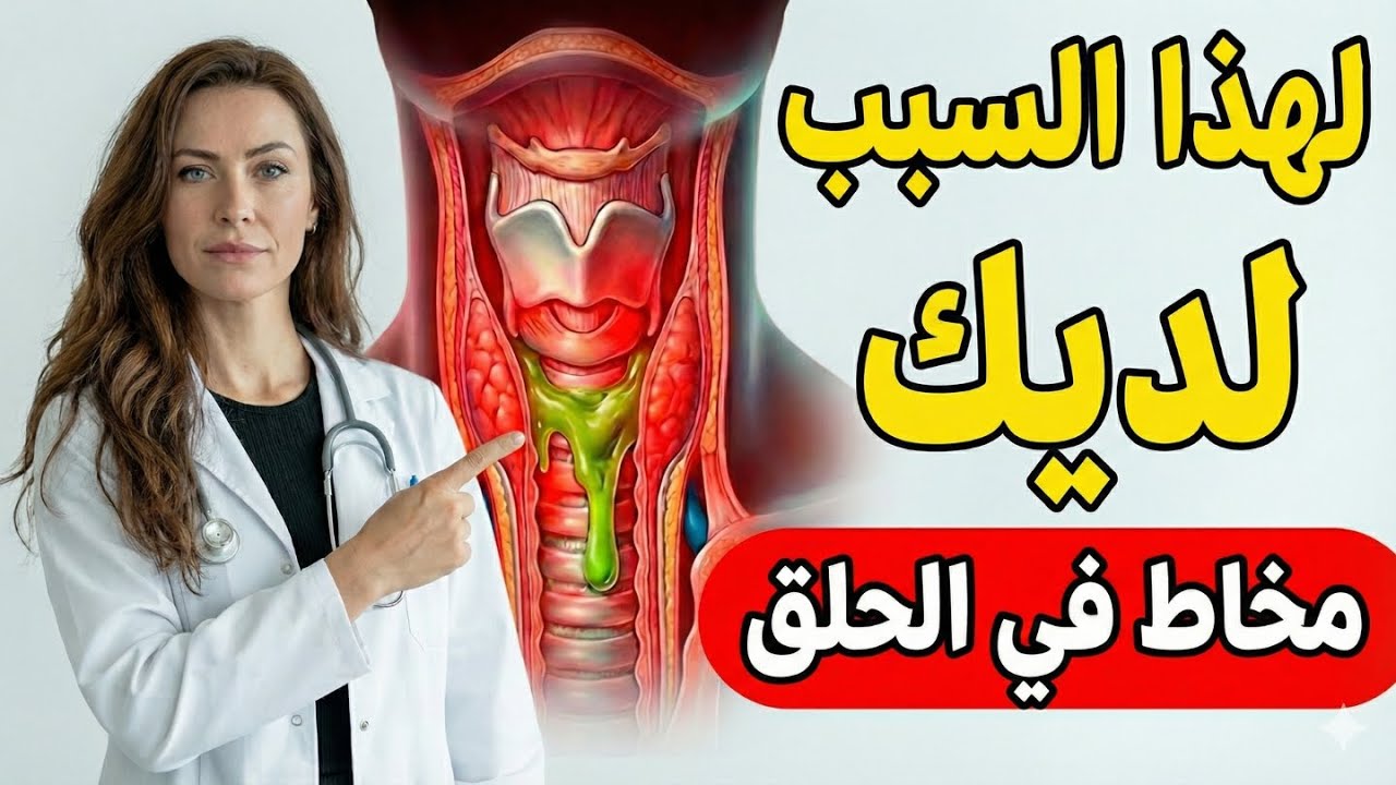 البلغم الذي لا يختفي ليس مجرد برد! السبب الخفي الذي يغفل عنه الجميع