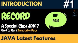 Why Java Records Are a GAME CHANGER in JDK17 | Latest Java features