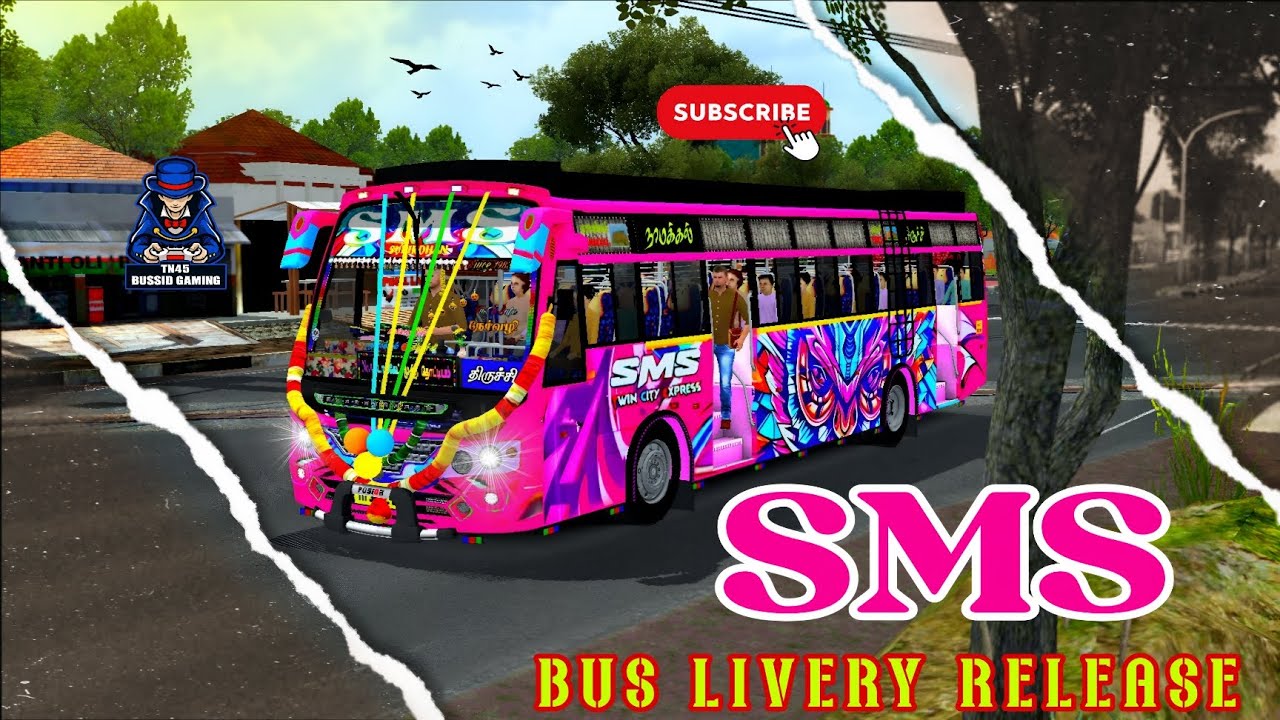 🎀🤩🥳 Скачайте мод и раскраску частного автобуса SMS TN прямо сейчас! 