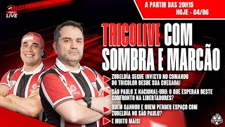 TricoLive #25  Sombra e Marcão do Estadio 97 falam do sorteio da Liberta e outros temas