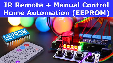 Empower Your Home: Manual ESP32 Home Automation with TSOP1838 & Manual Control | Teach Me Something