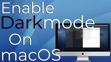 How to Switch to Dark Mode on macOS (with Catalina and Mojave)