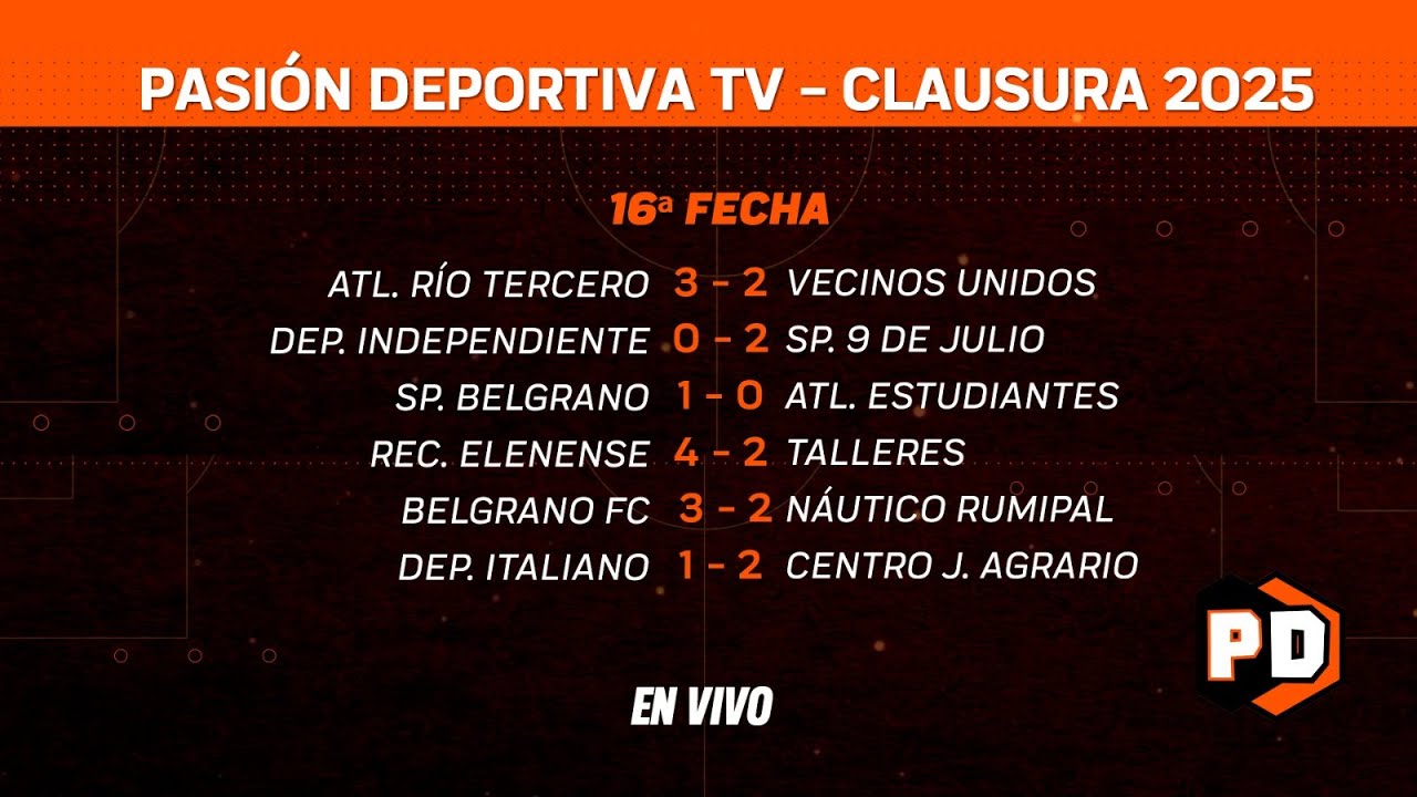 PASIÓN DEPORTIVA 27 DE NOVIEMBRE 2025