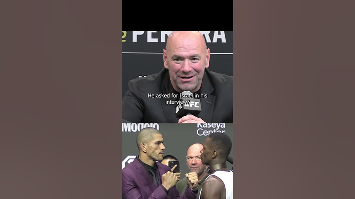 Dana White reacts to Alex Pereira calling out Israel Adesanya