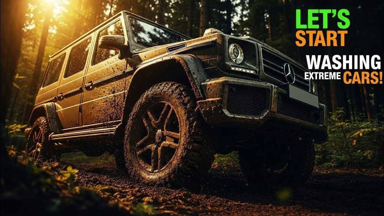 Rusty Amg Muddy & Rusty G63 AMG G-Wagon Restoration to Brand New | ASMR. - YouTube