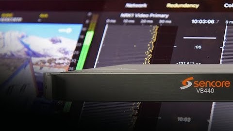 Advancements made to VB440 - Uncompressed Video over IP Monitoring Appliance