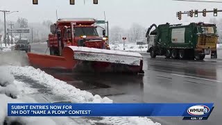 Submit entries now for NH DOT Name A Plow Contest