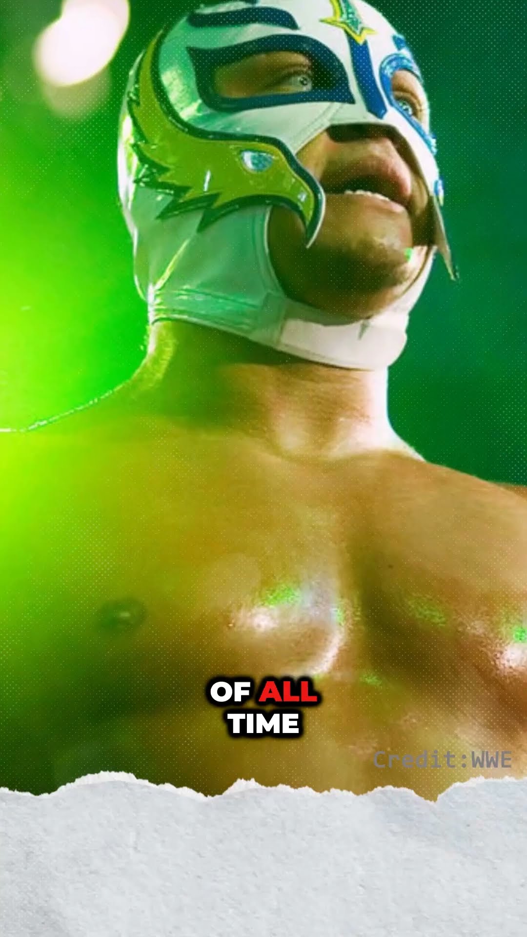 Rey Mysterio shocked the world with his #RoyalRumble return! #wwe #ReyMysterio #shorts