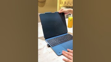 📝👩‍🎓 Keep your iPad safe and productive with this portable keyboard! #ipad #typecase #iPadkeyboard