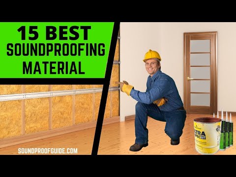 Video: Soundproofing Doors: Types Of Soundproofing Material And Its Independent Installation