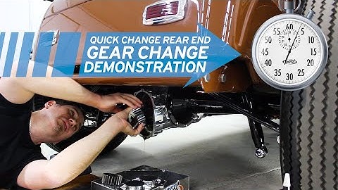 Changing quick change gears // Winters Quick Change Tech