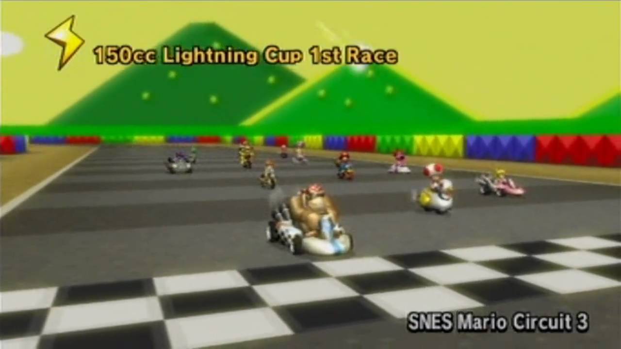 Mario Kart Wii Lightning Cup 150cc Part 1 Youtube