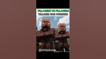 Villager VS Pillager History (Sad Story) 😭 - Kamin Edit #Shorts #minecraftanimation #sadstory