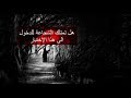 أنت تائه ليلا داخل الغابات المظلمة والموحشة ثم فجأة ترى | إختبار نفسي مذهل ومرعب جدا | حقيقي 100%