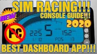 SIM Dashboard Android App for PS4 & Xbox one  Racing Games 2020 screenshot 4