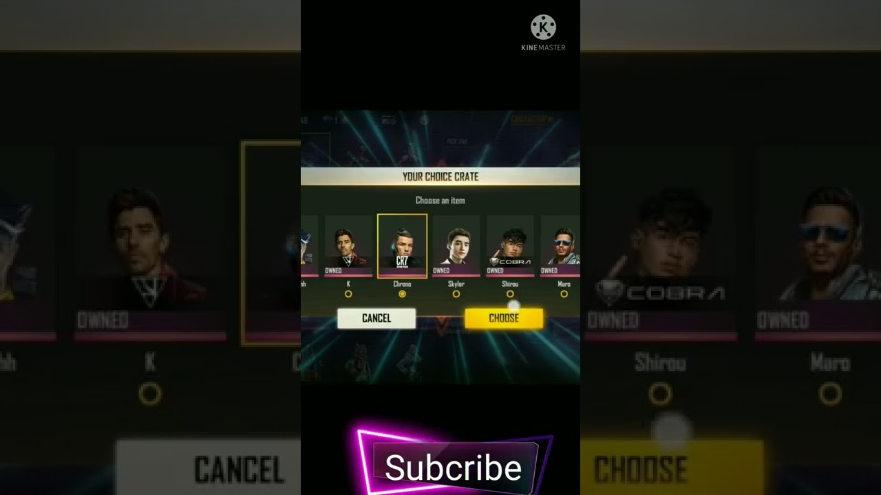Free Fire  All Character Free. How to get chrono Character in free for free||