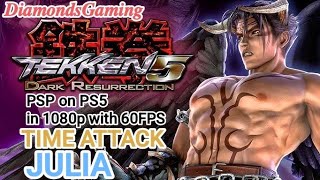 TEKKEN 5 DARK RESURRECTION PS5 - Time-Attack JULIA