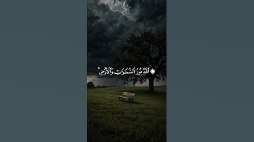 ۞ اللَّهُ نُورُ السَّمَاوَاتِ وَالْأَرْضِ ۚ || سورة النور #ماهر_المعيقلي 🤍🌱