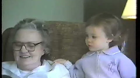 Aslan with her grandma Jane Dowd