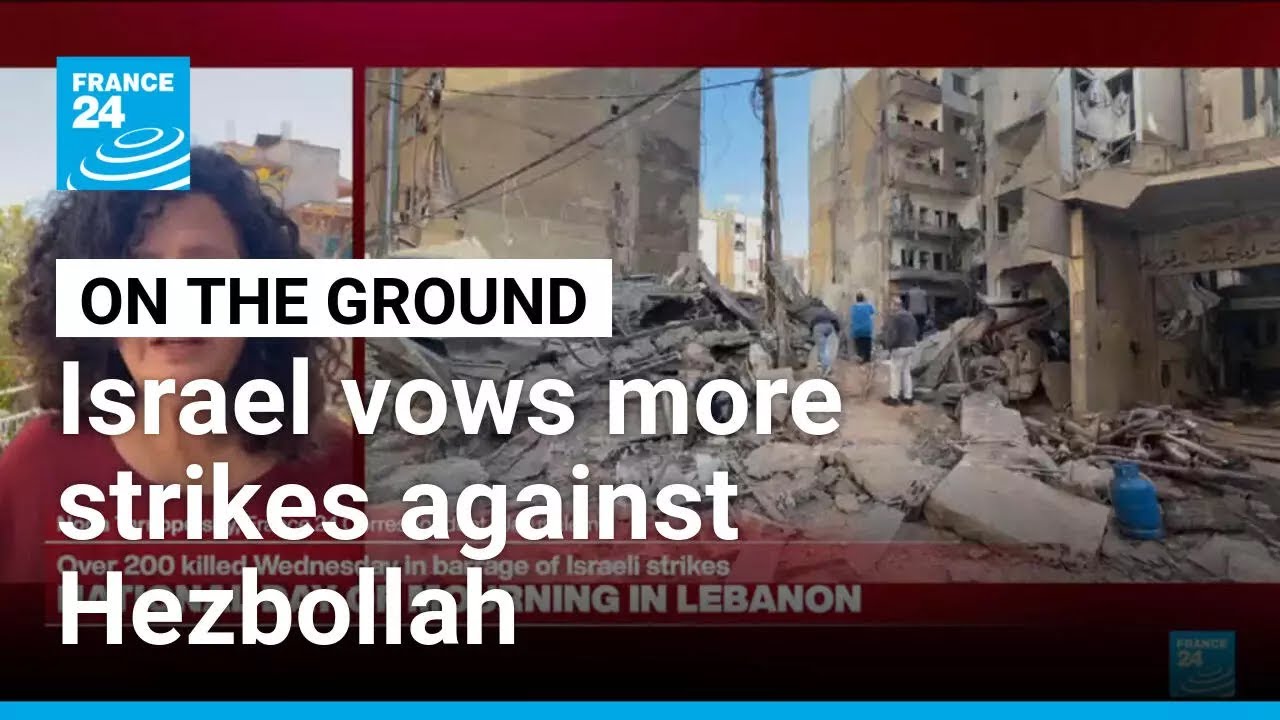 Israel dismisses calls to add Lebanon to US-Iran ceasefire • FRANCE 24 English