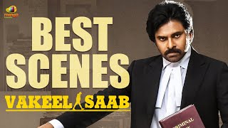 Vakeel Saab Movie Back to Back Best Scenes | Advocate Kannada Movie | Pawan Kalyan | Shruti Haasan