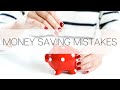 Are You Making These 6 Money Saving Mistakes?? ⎟MONEY SAVING TIPS⎟Frugal Living Tips