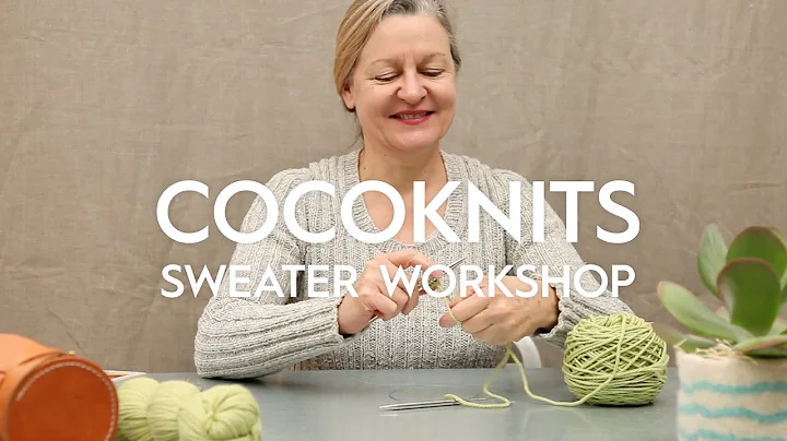 Knitting a sweater in 2 minutes // Julie Weisenber...