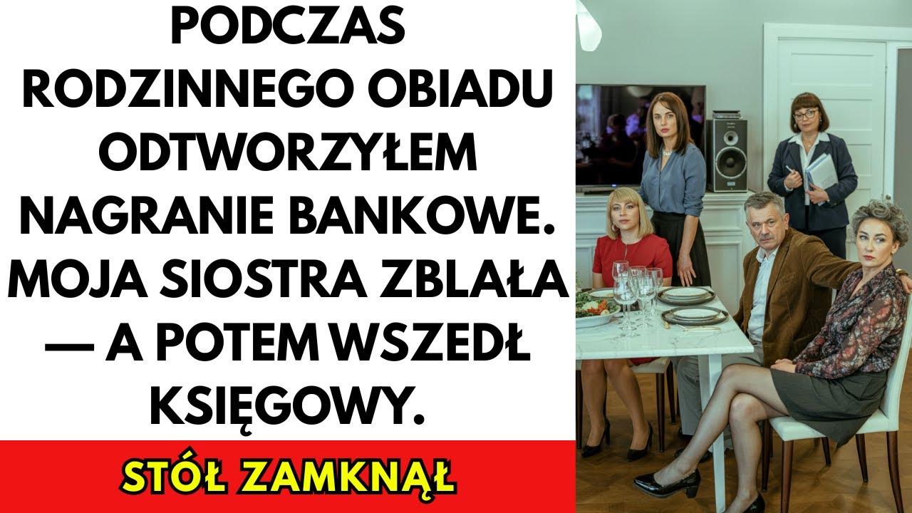 Siostra wzięła kredyt na mój PESEL — na rodzinnej kolacji puściłam nagranie z banku. Potem weszła...