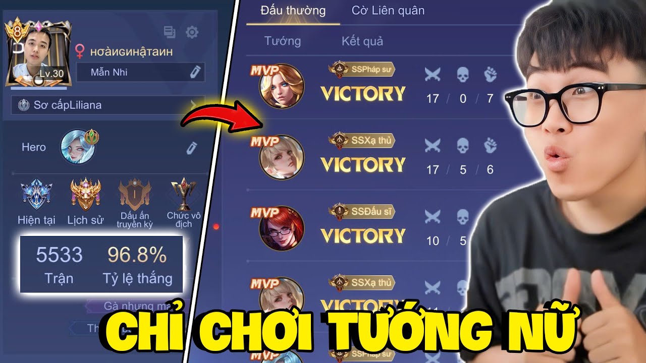 VUX THỬ THÁCH 24H CHỈ CHƠI TƯỚNG NỮ TỪ KIM CƯƠNG LÊN CAO THỦ ĐẦY KHÓ KHĂN