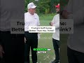 Scratch golfers always have an excuse… according to Trump. 😂🏌️‍♂️