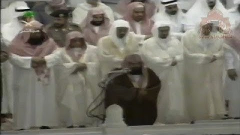 سورة الحج ۞ آية 1   16 ۞من تراويح رمضان ۩ لعام 1422هـ ۩ الشيخ عبدالرحمن السديس