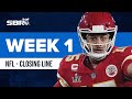 NFL Odds 🏈 | Week 1 Closing Lines - Analysis of Sunday’s Games and MNF