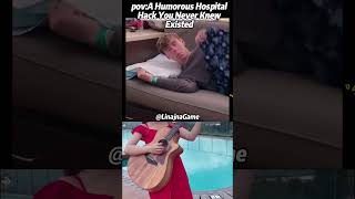 pov:A Humorous Hospital Hack You Never Knew Existed#trend #funny #guitar #vibes #guitar