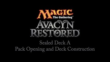 Magic: The Gathering: Avacyn Restored Sealed Deck A