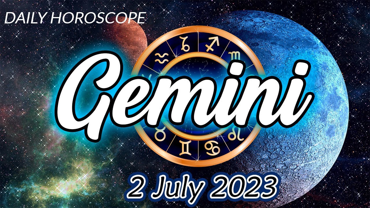 🔆DAILY HOROSCOPE🔆GEMINI ︎DAILY HOROSCOPE JULY 2 2023 ︎🔯TAROT HOROSCOPE🔯